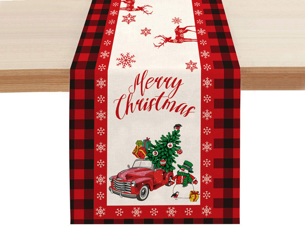Christmas Table Runner, Tablecloth, 220x38 cm (1)