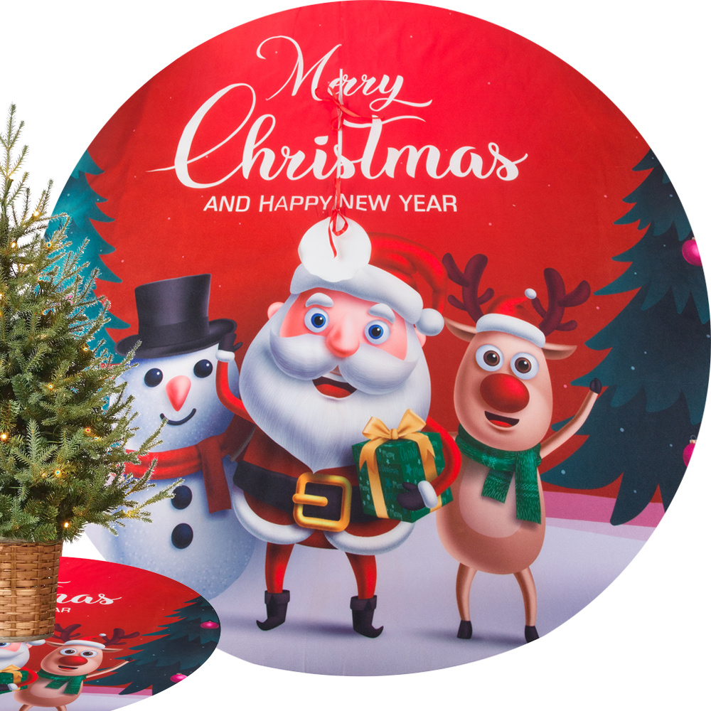 Christmas Tree Mat, Skirt, 120 cm