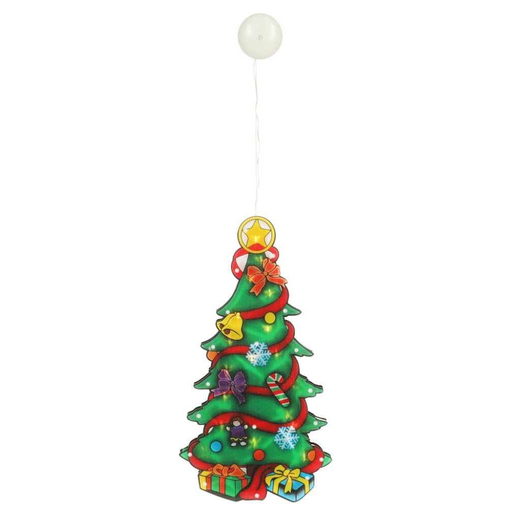 Hanging Christmas Tree LED Window Light Decoration XXL 45cm (0)
