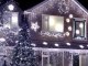 Christmas Light Curtain, String Fairy Lights, 500 LED, IP44, Cold White