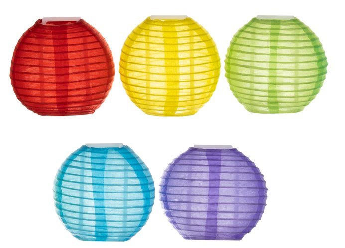 Outdoor Garden Decorative Lights Lanterns 10 LED with Solar Battery, 3 m (7)