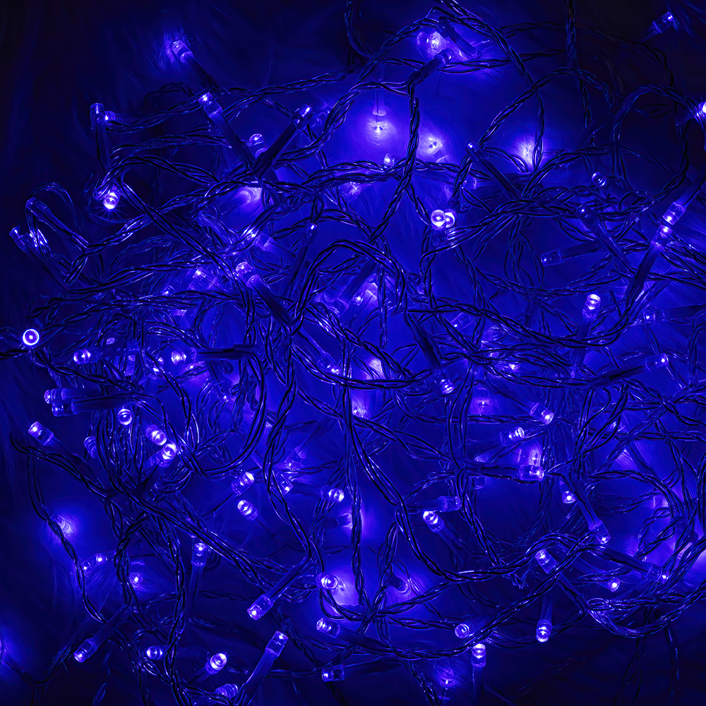 LED String Lights 100LED 8m (26ft) Forever Light CLF-12, Blue (1)