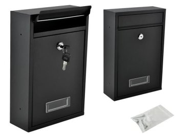 S6237 Letterbox, Black