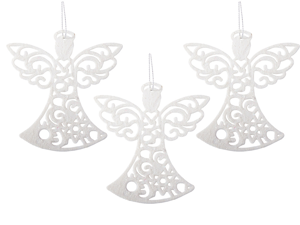 Christmas Tree Decorations Decor Angel Pendants, 3 pcs. (6)