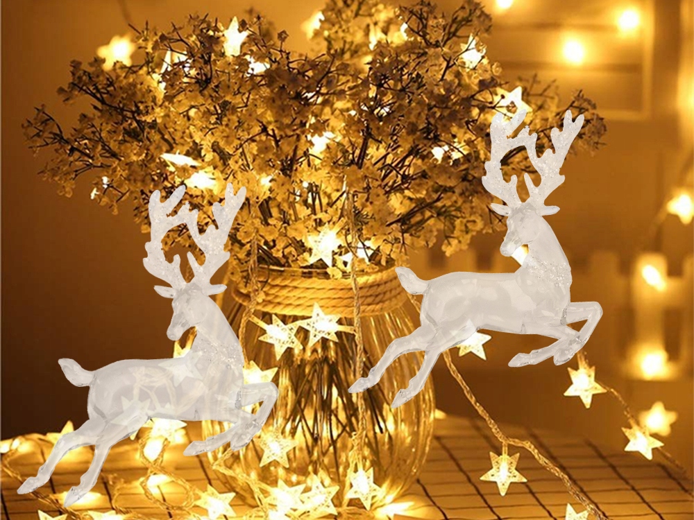 Christmas Tree Ornament, Decoration, Deer (1)