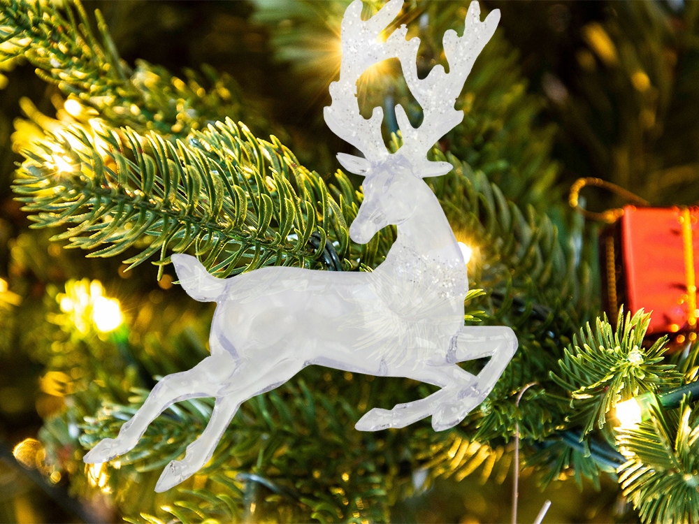 Christmas Tree Ornament, Decoration, Deer (3)