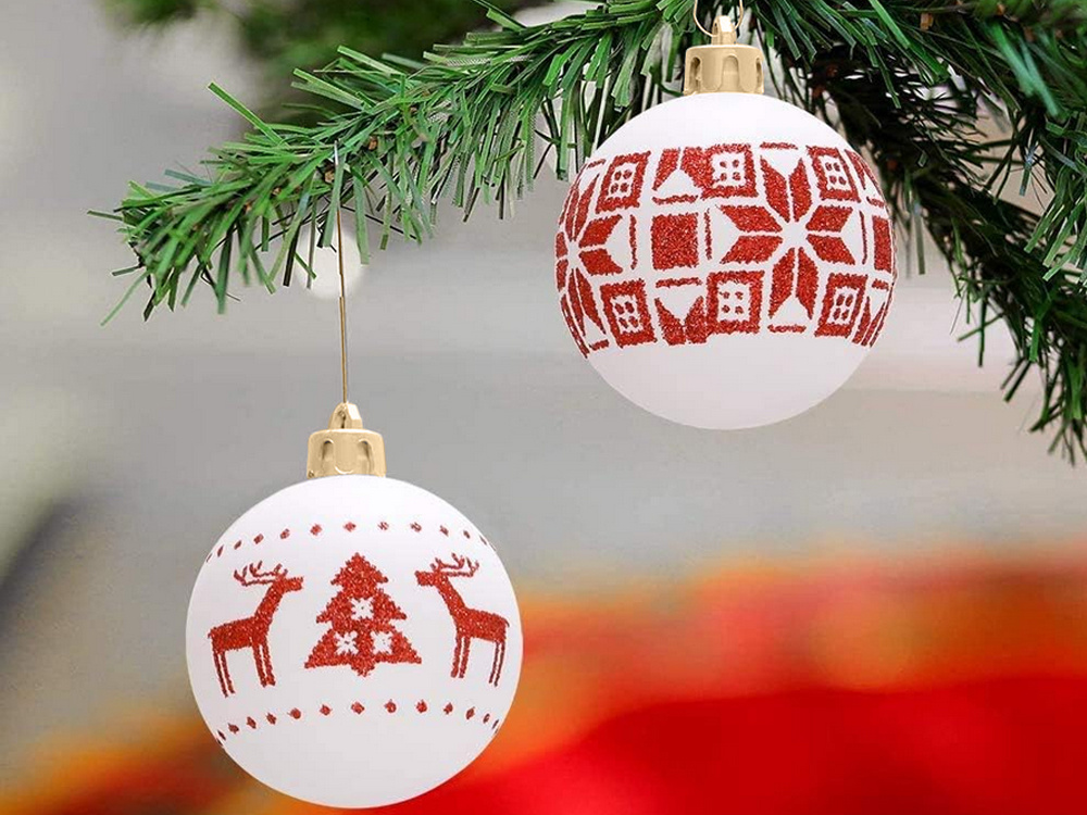 Christmas Tree Decorations, Baubles, 5 cm, 30 pcs. (1)