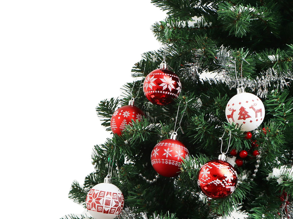 Christmas Tree Decorations, Baubles, 5 cm, 30 pcs. (6)