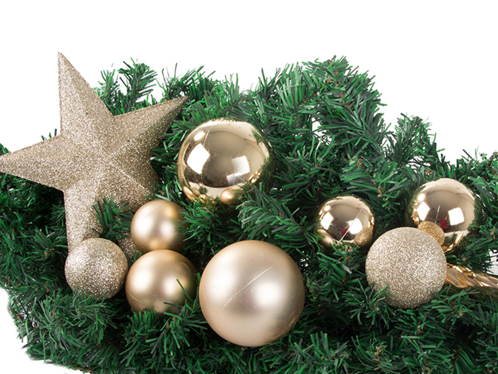 Christmas Tree Decoration, Gold Baubles, 33 pcs. (5)