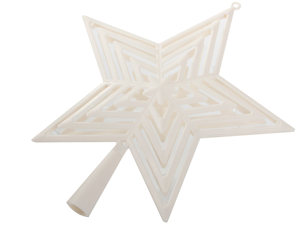 Christmas Tree Star, White Christmas Decoration (4)