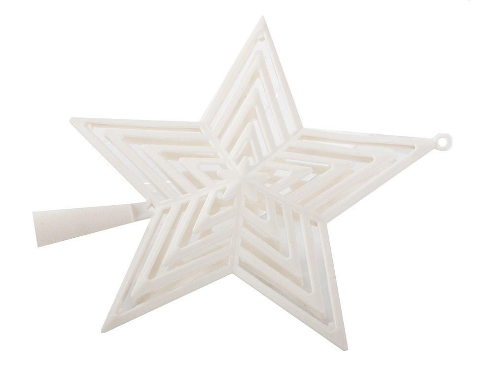 Christmas Tree Star, White Christmas Decoration (6)
