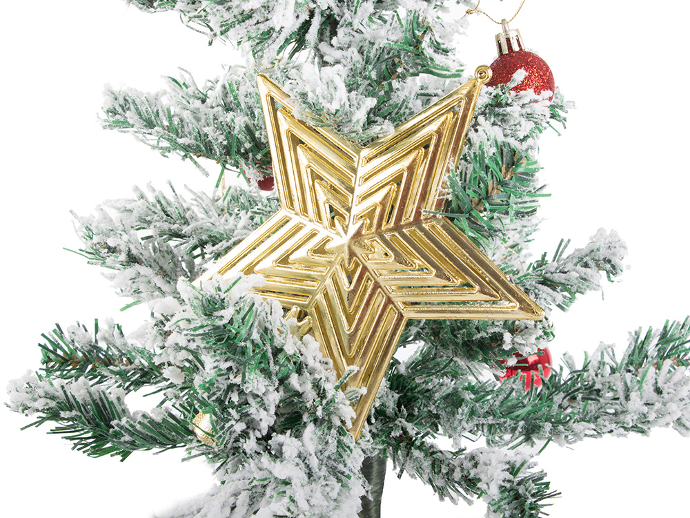 Christmas Tree Star, Gold Christmas Decoration (6)