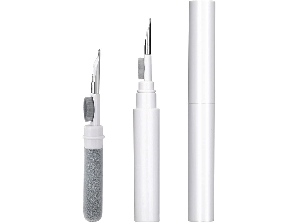 Compact cleaning tool for headphones and electronics, 3-in-1 set (1)