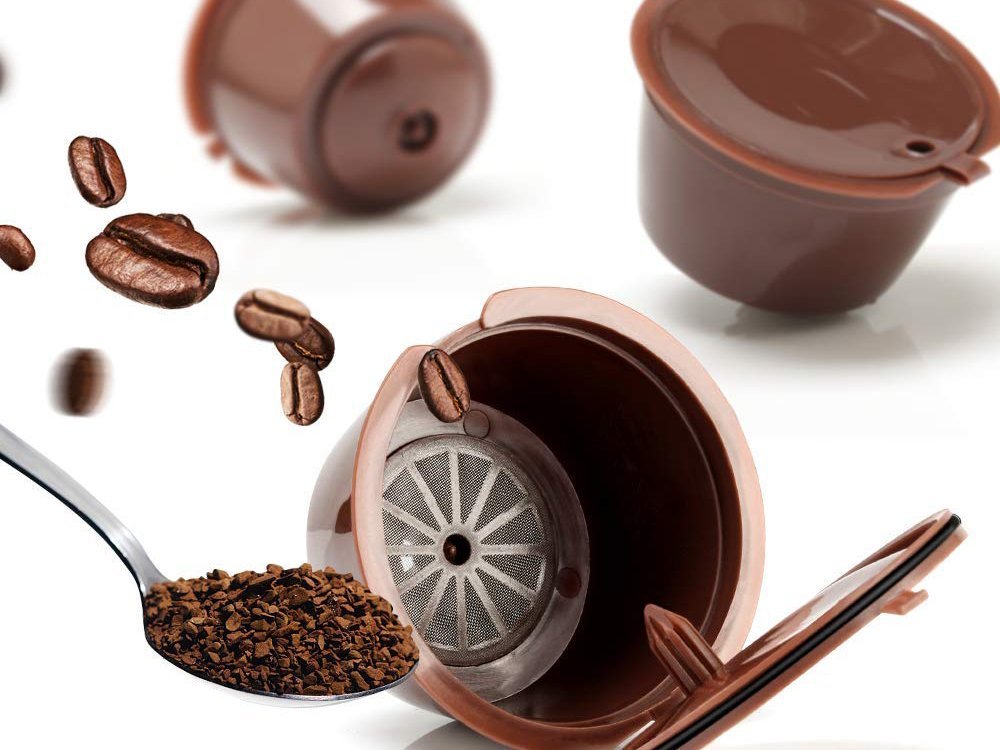 Reusable Refillable Coffee Capsules Pods for Dolce Gusto Coffee Machines, Set of 5 (7)