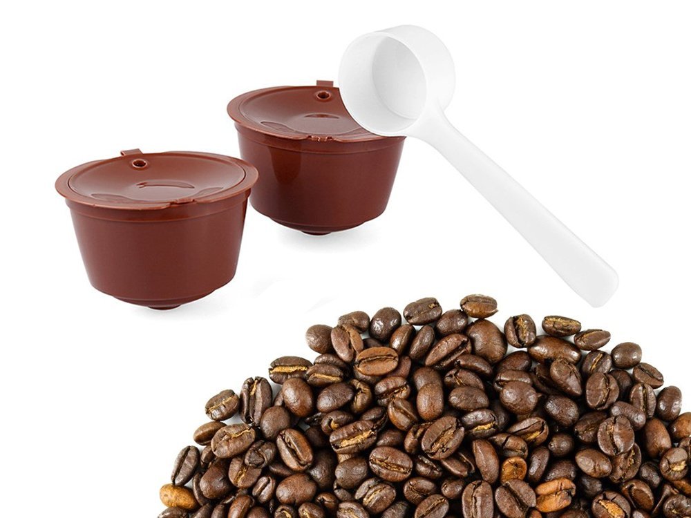 Reusable Refillable Coffee Capsules Pods for Dolce Gusto Coffee Machines, Set of 5 (8)