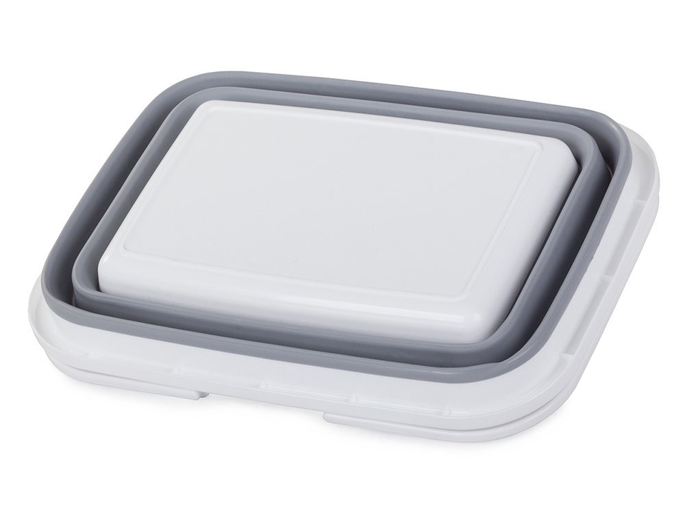 Silicone Folding Basket Bowl with Handles (6)