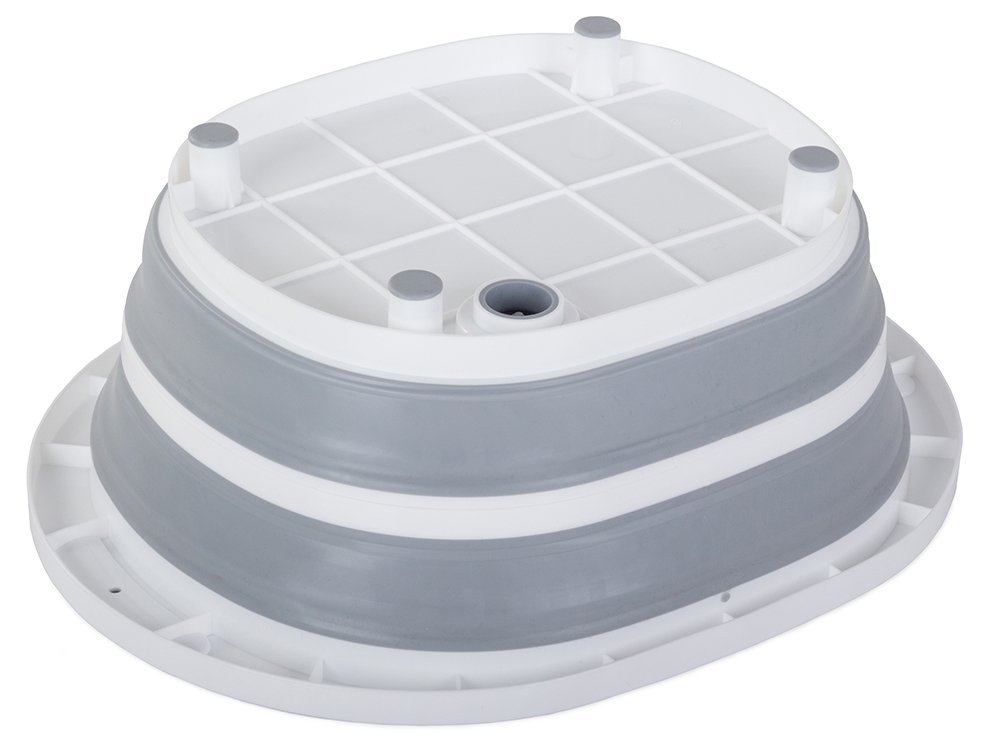 Silicone Folding Bowl with Drain (0)
