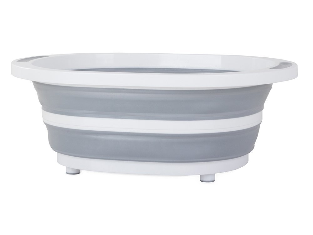 Silicone Folding Bowl with Drain (3)