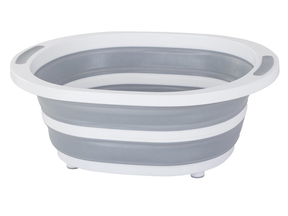 Silicone Folding Bowl with Drain (4)