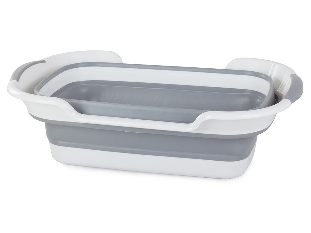 Silicone Folding Bowl with Drain (5)