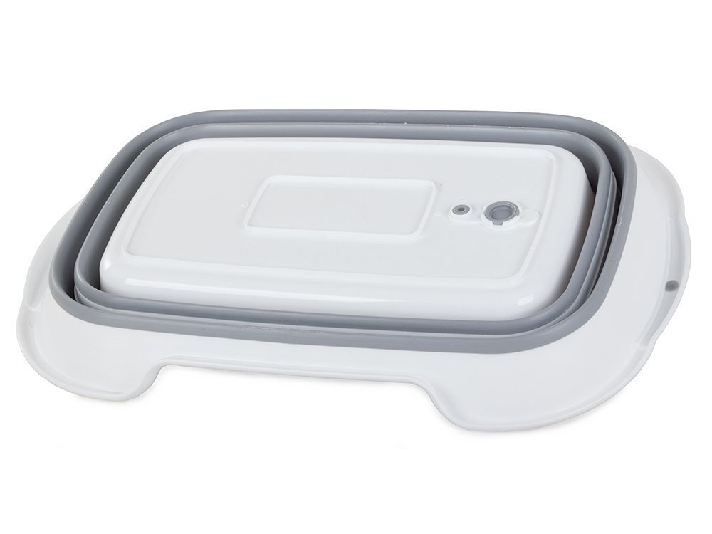 Silicone Folding Bowl with Drain (6)