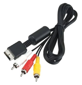 Adapter av 3x chinch to ps2 ps3
