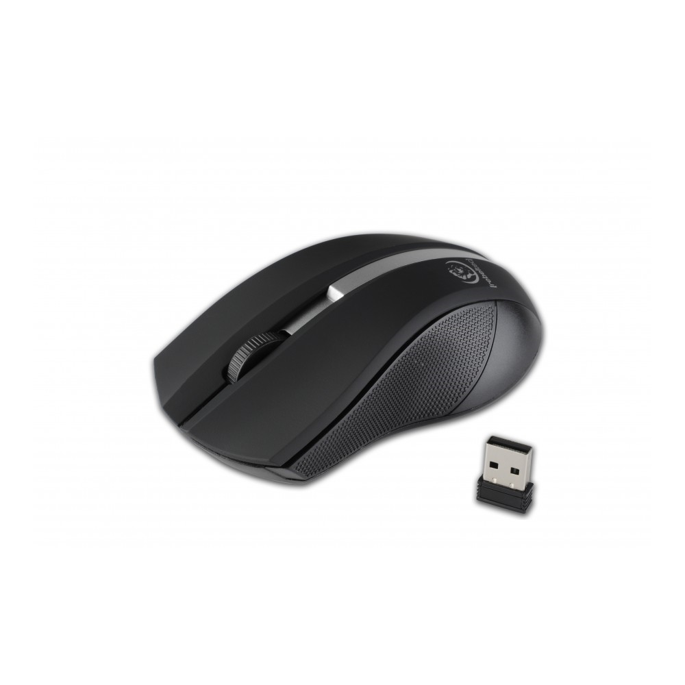 Rebeltec MILLENIUM Wireless Keyboard and Mouse Combo Set, Black (0)