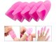 Silicone clips for removing gel and acrylic polish, 5 pcs