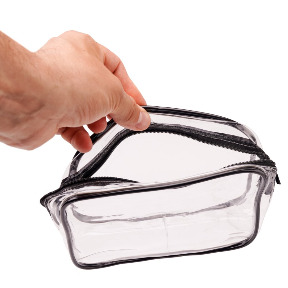 Transparent Travel Organizer Makeup Travel Bags, 3 pcs. (1)