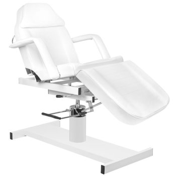 Cosmetic Chair Hyd. A 210D With Cradle White