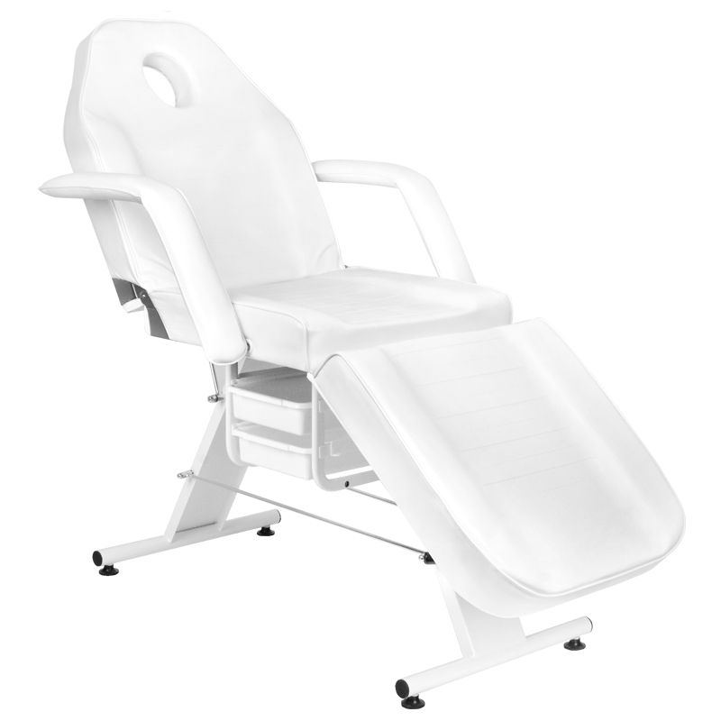 Basic 202 Cosmetic Chair With Trays White (0)