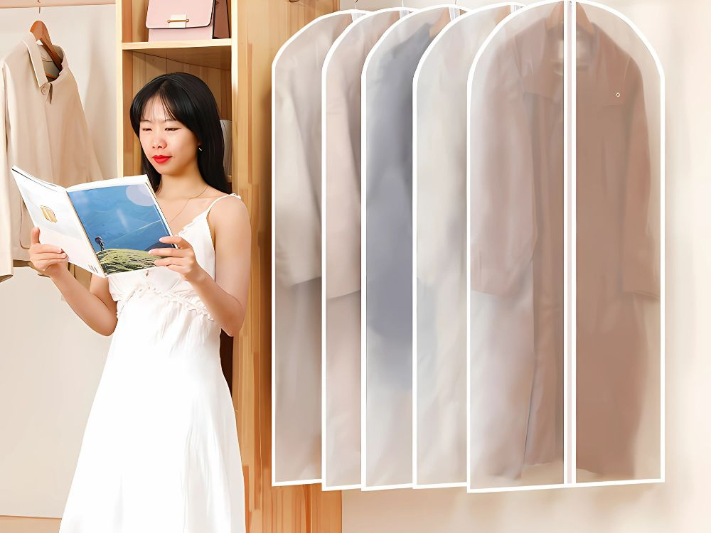 Large 60x137 cm garment bag with zipper (3)