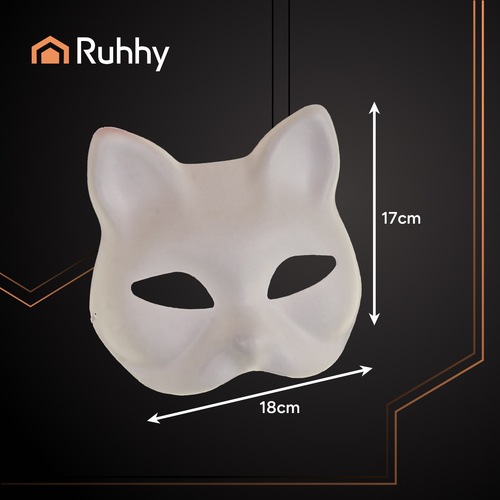 DIY Cat Masks for Decorating Ruhhy 26000, 10 Pack (1)