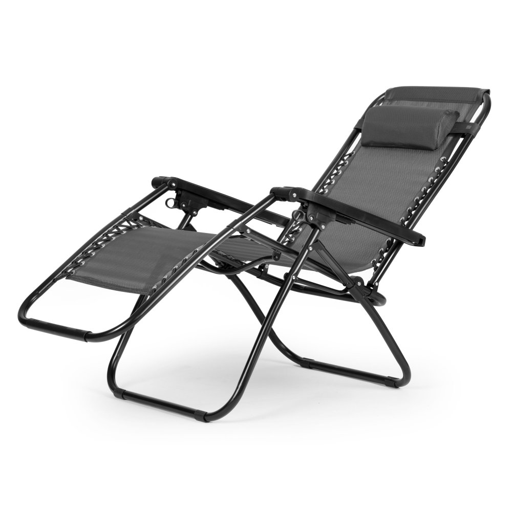 Zero Gravity Reclining Garden Lounger Chair MultiGarden, Grey (2)