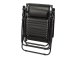 Garden Beach Deck Chair Folding Sunbed with Canopy and Cup Holder
