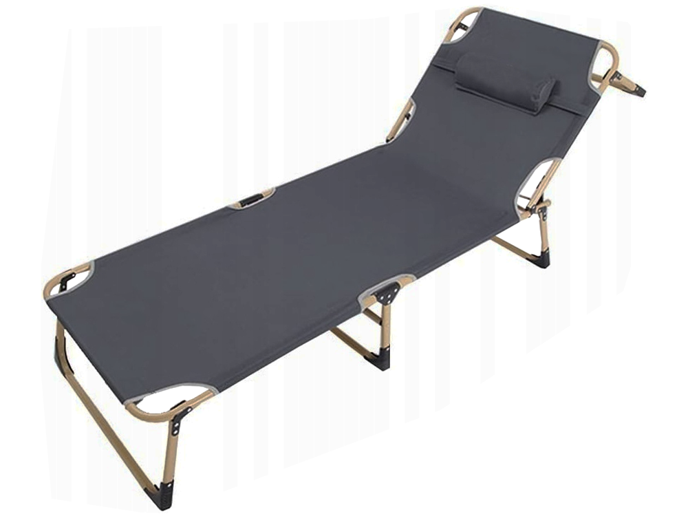 Tourist Military Camping Bed Folding Daybed with Adjustable Backrest (5)