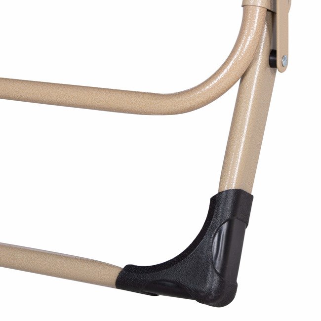 Garden Beach Deck Chair Folding Chair Sunbed with Headrest, Dark Blue (2)