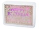 Bedside Lamp RGB LED 3D Light Box with Remote Control