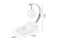 RGB Moon Lamp with 10W Wireless Charger & Bluetooth Speaker