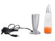 Nightlight Decorative Lamp Lava, Silver-Orange