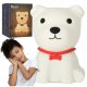 Kid\'s Silicone LED RGB Light Night Lamp, Dog