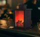 LED lantern - fireplace
