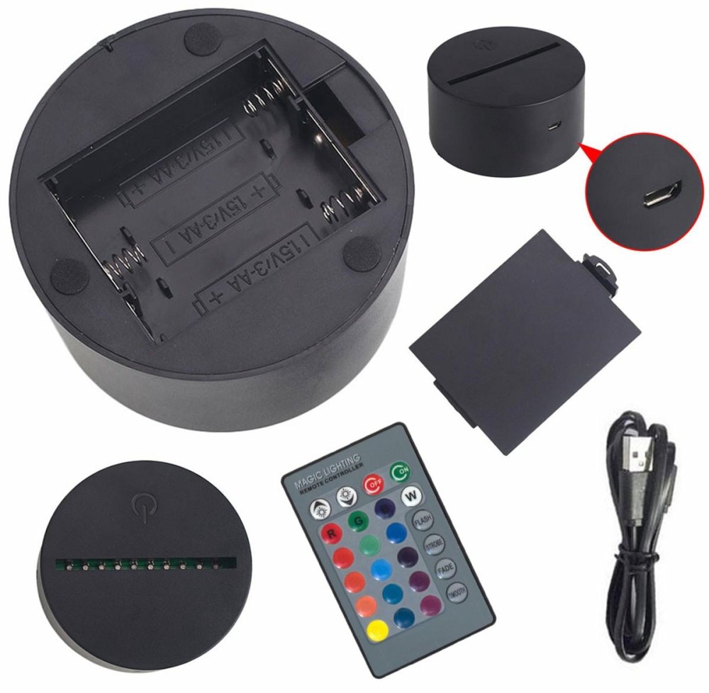 LED 3D Solar System Night Lamp (2)