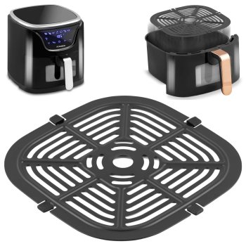 Grill Rack for Oil-Free Air Fryer Berdsen BD-652, 21 x 21 cm