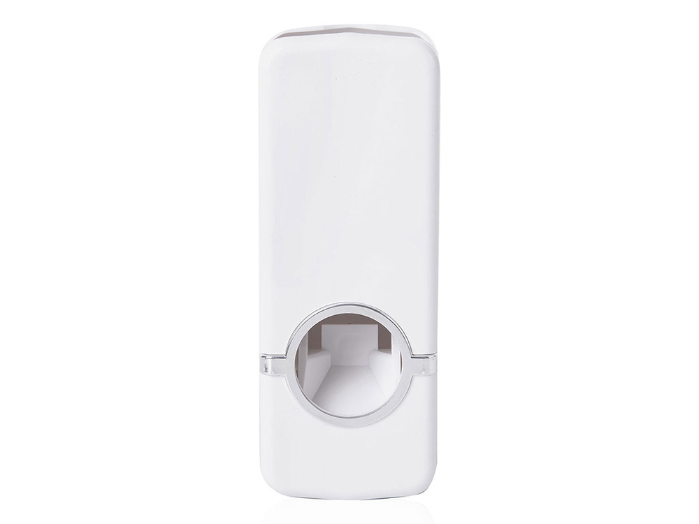 Automatic Toothpaste Dispenser and Wall Mounted Toothbrush Holder, White (2)