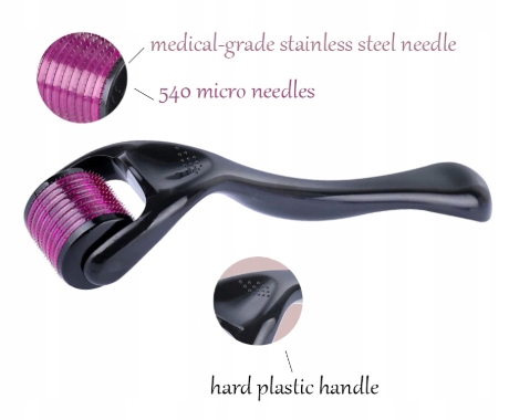 Derma Roller Face and Body Massager Needle Mesotherapy 0.25mm (3)