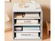 Desk Organizer with 4 Drawers for A4 Documents and Office Supplies, White