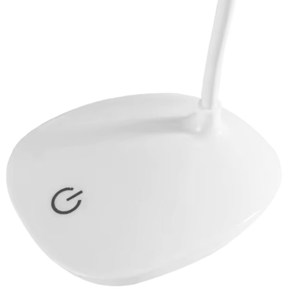 Rechargeable Sensory RGB LED Desk Lamp, White (4)