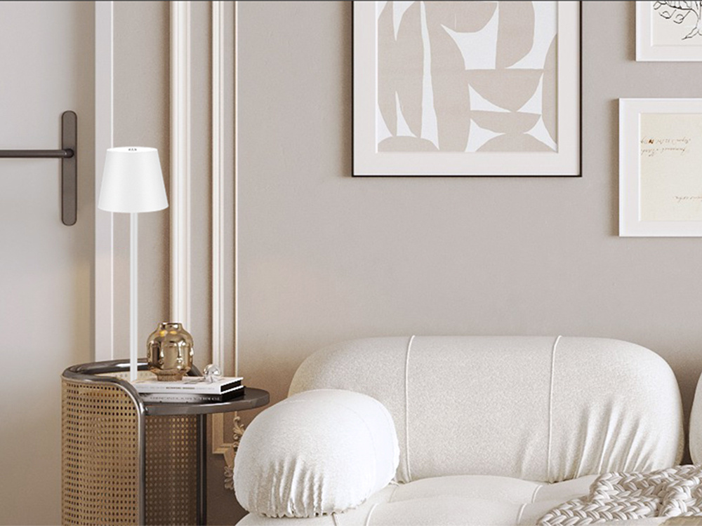 Touch Bedside Night Lamp, White (3)