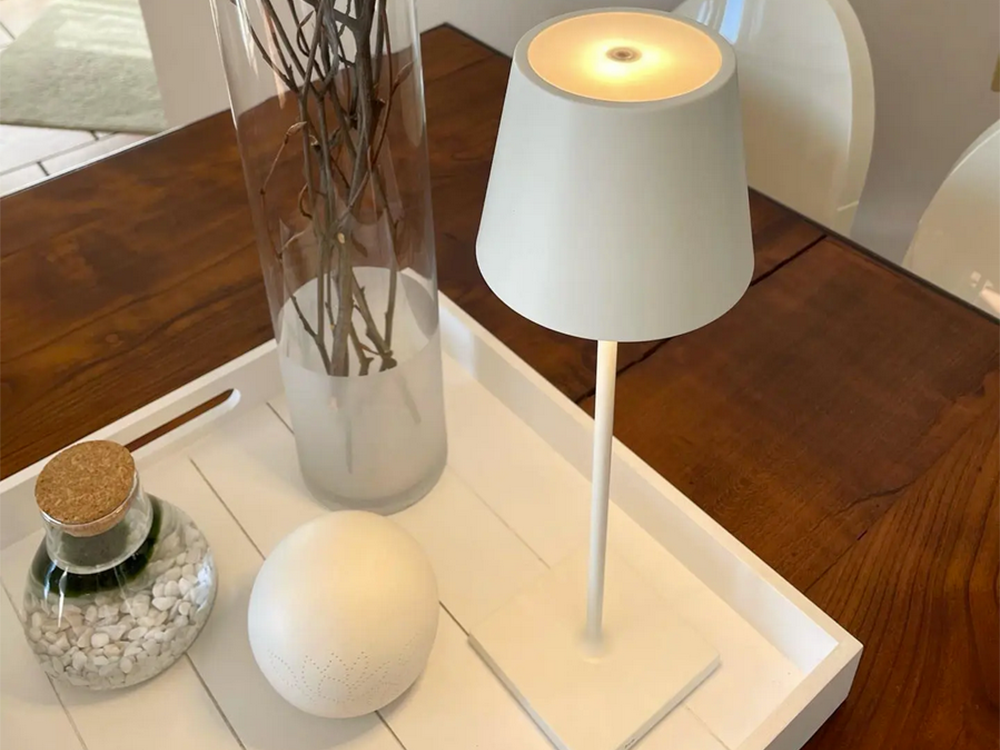 Touch Bedside Night Lamp, White (5)